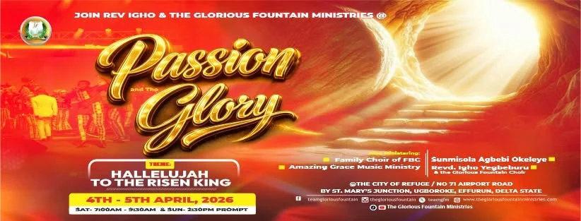 The Passion & The Glory 2026 flyer