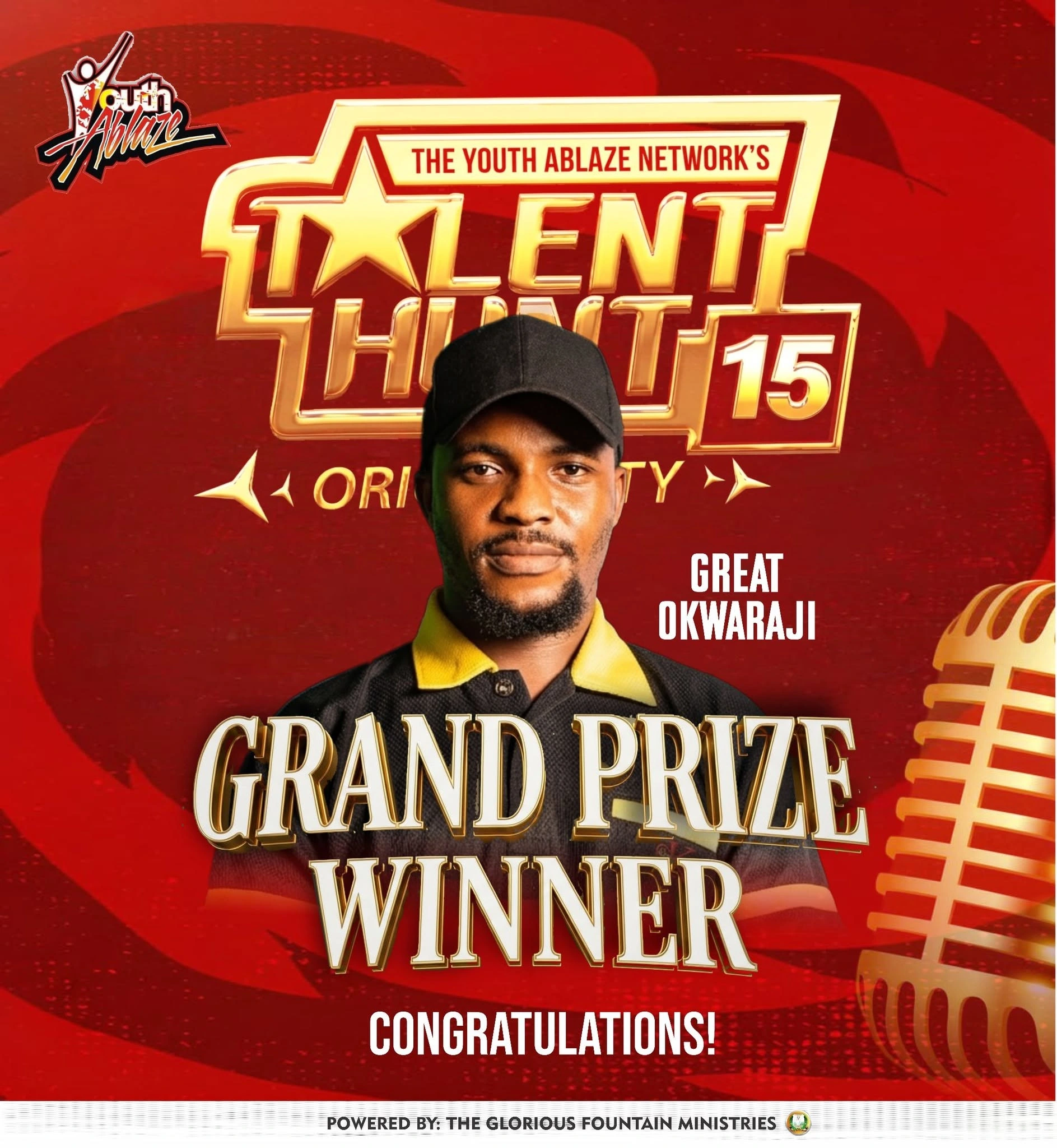 Great Okwaraji · Grand prize winner